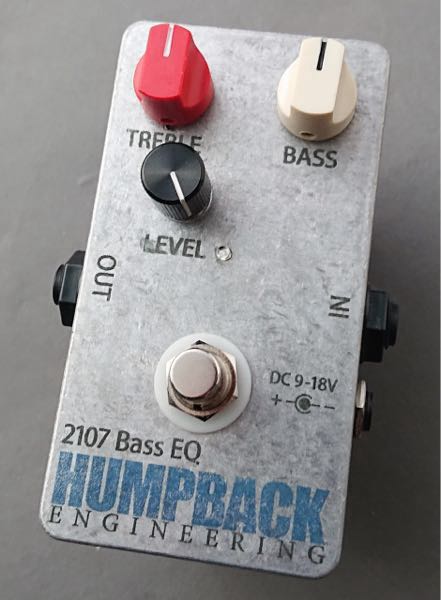 ベース HUMPBACK ENGINEERING 2107 BASS EQ Preamp HUMPBACK ENGINEERING 2107 BASS EQ | TryOut